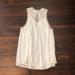 Free People Dresses | Cream Free People Lace Slip Dress | Color: Cream/White | Size: S