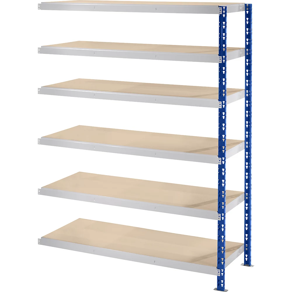 Rayonnage emboîtable extra-large eurokraft basic