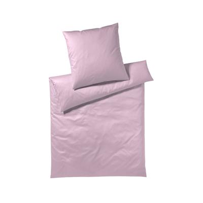 Elegante Mako-Satin Bettwäsche »Solid« Rose 6800-15 Bettwäsche 200x200 cm / 80x80 cm Image