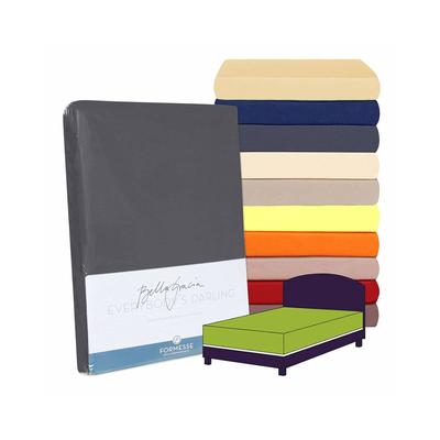 Formesse »Bella Gracia« Boxspring Spannbetttuch Alto 0522 hellblau / 90x190 - 100x220 cm Image