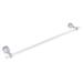 Allied Brass Pacific Beach 34" Towel Bar for Glass Shower Door Metal in Gray | 2.3 H x 5.3 D in | Wayfair PB-41G-SM-30-SCH