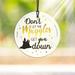 Trend Setters Harry Potter Don't Let The Muggles Get You Down Hanging Circle Decoration Glass | 3.5 H x 3.5 W x 0.25 D in | Wayfair SPCIR897