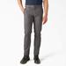 Dickies Men's Slim Fit Tapered Leg Multi-Use Pocket Work Pants - Gravel Gray Size 36 30 (WP596)