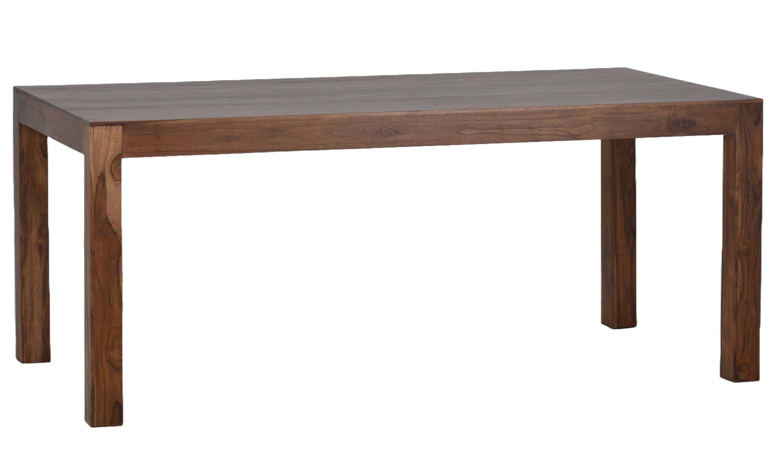 MiaMöbel Esstisch Lendra 180x90cm Massivholz Teak Modern Indien Indisch