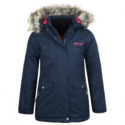 Trollkids - Girl's Oslo Coat XT - Mantel Gr 152 blau