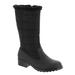 Trotters Benji High - Womens 9.5 Black Boot Medium