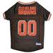 NFL AFC North Mesh Jersey For Dogs, XX-Large, Cleveland Browns