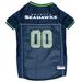 NFL NFC West Mesh Jersey For Dogs, XX-Large, Seattle Seahawks, Multi-Color