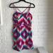 American Eagle Outfitters Dresses | Ae American Eagle Bright Mini Dress Sz 4 Medium | Color: Blue/Pink | Size: 4