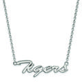 Women's Clemson Tigers Sterling Silver Script Necklace