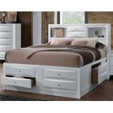 Ireland Full Bed w/ Storage in White - Acme Furniture 21710F