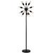 Urban 12 Light 67.5-Inch H Retro Floor Lamp - Safavieh LIT4474A