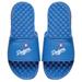 Youth ISlide Royal Los Angeles Dodgers Personalized Primary Logo Slide Sandals