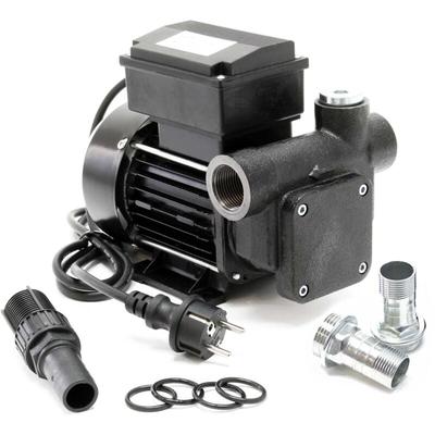 Wiltec - Heizöl- und Dieselpumpe 230V 550W 80l/min, Selbstansaugende Umfüllpumpe mit 3 m Ansaughöhe Image