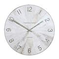 Thomas Kent Wood Effect Wharf Pickled Oak Wall Clock - 22" London