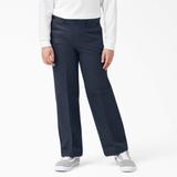 Dickies Boys' Classic Fit Pants, 8-20 - Dark Navy Size 20 (KP0123)