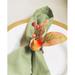 August Grove® Pear Maple Leaves Berries Napkin Ring, Polyester in Orange | 2 H x 3 W x 3 D in | Wayfair 2284775B76C143509A334D27A833F48D