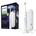 Philips Sonicare ProtectiveClean 5100 Electric Toothbrush, White/Light Blue, with Travel Case, 3 x Cleaning Modes & 2 x Whitening Brush Head (UK 2-pin Bathroom Plug) HX6859/29