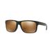 Oakley OO9102 Holbrook Sunglasses - Men's Matte Black Frame Prizm Tungsten Polarized Lenses OO9102-9102D7-55