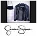 Jessica Simpson Jackets & Coats | Jessica Simpson Tweed Faux Leather Moto Jacket | Color: Black/White | Size: M