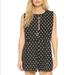 Free People Other | Free People Ashley Linen Boxy Romper Size S | Color: Black | Size: S