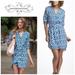 Anthropologie Dresses | Anthropologie Maeve Ikat Shirt Dress | Color: Blue/White | Size: Xs