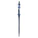 Vickerman 569160 - 15.7" Periwinkle Shiny Icicle Christmas Tree Ornament (3 pack) (N175329D)