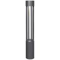 Turbo 41" High Charcoal LED Landscape Bollard Light