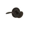 Nostalgic Warehouse Rope Rosette Privacy (Bed & Bath) w/ Manor Lever in Brown | 2.5 H x 2.5 W in | Wayfair 763054