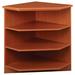 Stevens ID Systems Library 40" H x 30" W Outside Corner Shelving Unit Wood in Brown | 40 H x 30 W in | Wayfair 88050 Z40-024