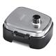 Wolf Gourmet Food Grinder Attachment for Stand Mixer Stainless Steel in Gray | 9.64 H x 10.23 W x 12.59 D in | Wayfair WGSM300