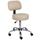 Boss Office B245-BG Beige Be Well Medical Professional Adjustable Stool with Back
