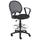 Boss B16217 Black Mesh Drafting Stool with Loop Arms