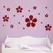 Isabelle & Max™ 18 Piece Flower Wall Decal Set Vinyl in Red | Wayfair B14D87D95C574038A2E8C9112FBDBD6F