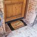 Astoria Grand Mcentee Welcome Home 30 in. x 18 in. Non-Slip Outdoor Door Mat Coir, Rubber in Brown | Wayfair 459B45D7A18F481C9B65B635B3F1C8D6