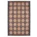 Brown/Red 91 x 0.5 in Indoor Area Rug - Astoria Grand Mateer Geometric Handmade Tufted Wool Beige Area Rug Wool | 91 W x 0.5 D in | Wayfair