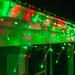 The Holiday Aisle® 70 LED Icicle Light in Red/Green | 18 H x 90 W in | Wayfair ICE-LED-5MM-70-GRN/RED-L6-D6-S3-T6-WW