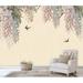 Ophelia & Co. Aust Wisteria Blossom Floral Wall Mural Fabric in White | 187 W in | Wayfair BAAEEA78FF174240A7AE37E612E73319