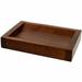 Wrought Studio™ Bigner Soap Dish Wood in Brown | 0.78 H x 4.68 W x 3.12 D in | Wayfair Gedy PA11-31