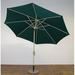 Arlmont & Co. Enid 11' Market Umbrella Metal in Green | Wayfair 186A8D0CD7BD45429636DE3230B93231