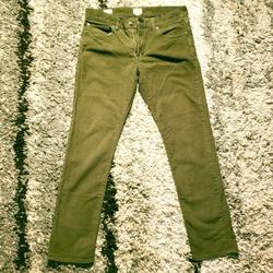 J. Crew Jeans | J Crew 484 Corduroy Jeans | Color: Green | Size: 32