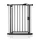 Bettacare Auto Close Stair Gate, 68.5cm - 75cm, Slate Grey, Narrow, Narrow Pressure Fit Safety Gate, Baby Gate, Safety Barrier for Doors Hallways and Spaces, Easy Installation