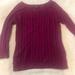 American Eagle Outfitters Sweaters | American Eagle 3/4 Sleeve Open Knit Sweater | Color: Pink/Purple | Size: Xs