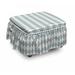 East Urban Home Box Cushion Ottoman Slipcover Polyester in Pink | 16 H x 38 W x 38 D in | Wayfair 173235AD877C4DEB930C7123DE7C9373