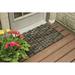 Symple Stuff Verner Outdoor Door Mat Rubber | 17" W x 25" L | Wayfair 5C406127352D48F191453B90C5037047