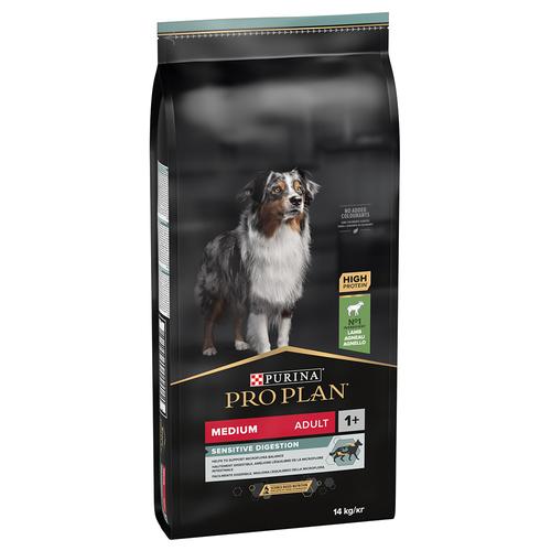 14 kg PURINA PRO PLAN Medium Adult Lamm & Reis Sensitive Digestion Hundefutter trocken