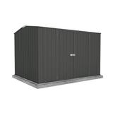 Absco Premier 10 ft. W x 7 ft. D Metal Storage Shed in Gray | Wayfair AB1004
