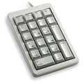 CHERRY G84-4700 KEYPAD, Französisches Layout, kabelgebundenes Keypad, Tasten individuell programmierbar, hellgrau