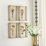 Fleur de Tole Gold Wall Decor - Plaque IV - Ballard Designs - Ballard Designs