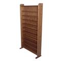 Rebrilliant 830 CD Multimedia Storage Rack Wood/Solid Wood in Black | 65.5 H x 35 W x 7.25 D in | Wayfair 7CBB7DB15E584C8F9077DEA25F26EB10